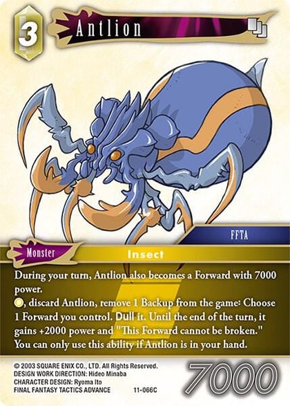 Antlion, Opus XI 11-066C
