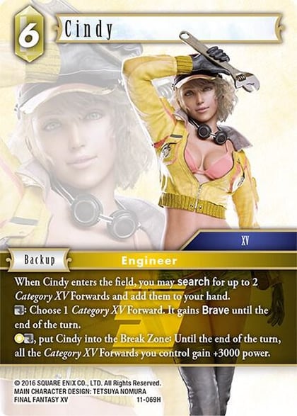 Cindy, Opus XI 11-069H