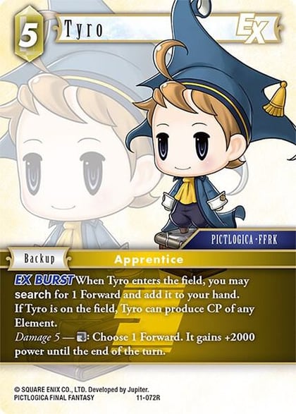 Tyro EX, Opus XI 11-072R