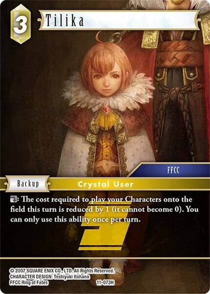 Tilika, Opus XI 11-073H