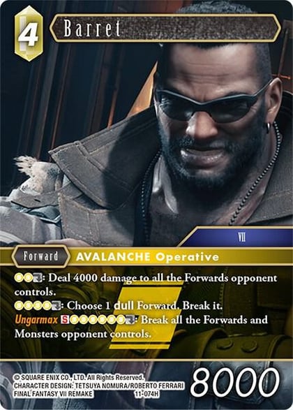Barret, Opus XI 11-074H