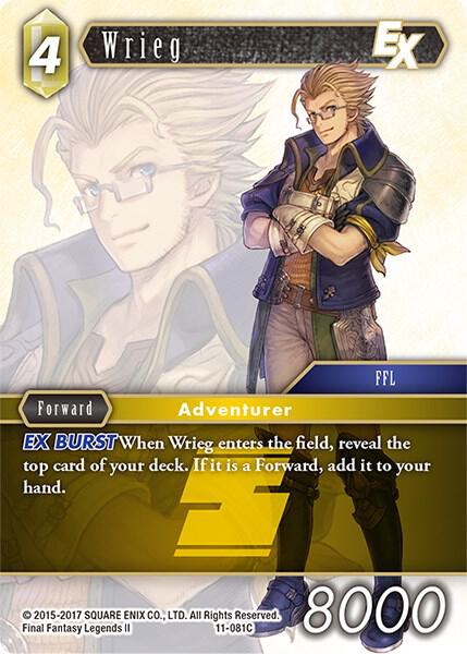 Wrieg EX, Opus XI 11-081C