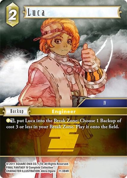 Luca, Opus XI 11-084R