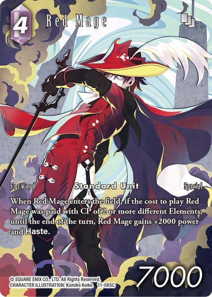 Red Mage (Full Art), Opus XI 11-085C