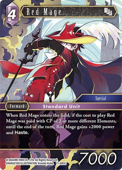 Red Mage, Opus XI 11-085C