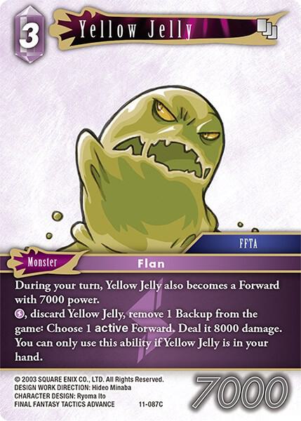 Yellow Jelly, Opus XI 11-087C