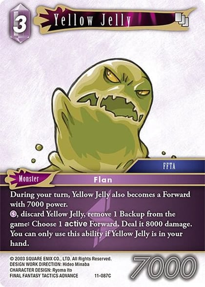 Yellow Jelly, Opus XI 11-087C