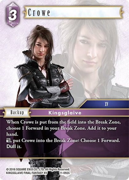 Crowe, Opus XI 11-092C