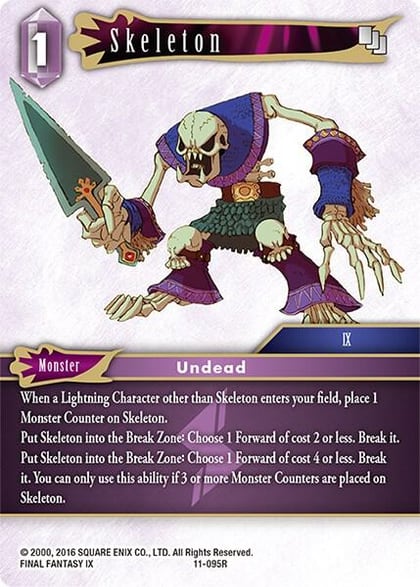 Skeleton, Opus XI 11-095R