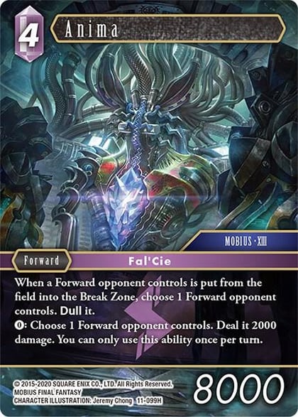 Anima, Opus XI 11-099H
