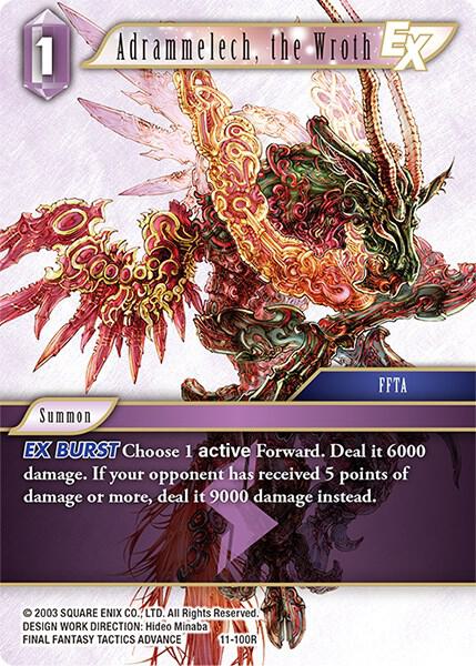 Adrammelech, the Wroth EX, Opus XI 11-100R