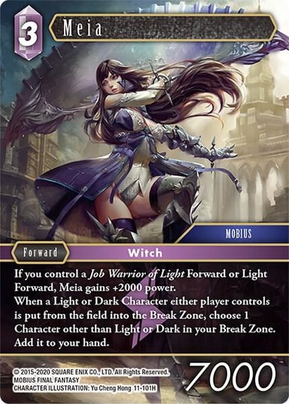 Meia, Opus XI 11-101H