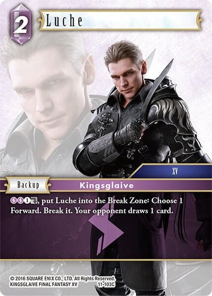 Luche, Opus XI 11-103C