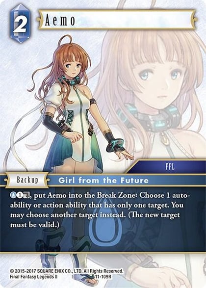 Aemo, Opus XI 11-109R