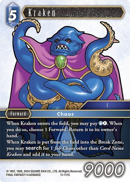 Kraken, Opus XI 11-111C