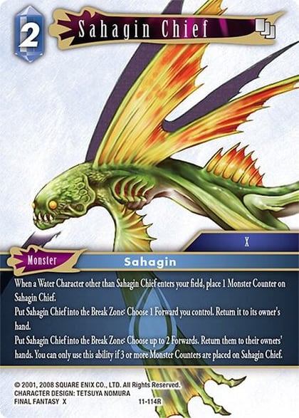 Sahagin Chief, Opus XI 11-114R