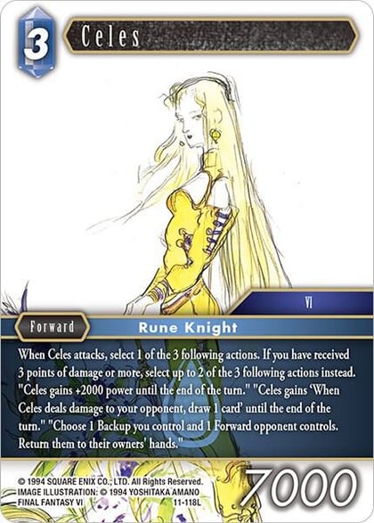 Celes, Opus XI 11-118L
