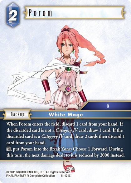 Porom, Opus XI 11-121C