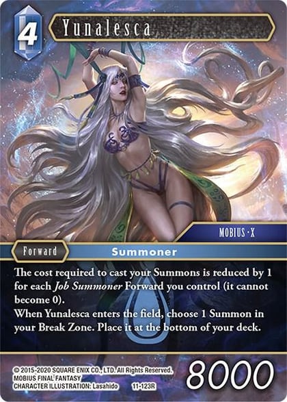 Yunalesca, Opus XI 11-123R