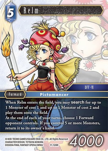 Relm, Opus XI 11-124H