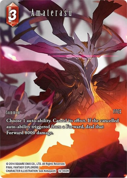 Amaterasu (Full Art), Opus XII 12-002H