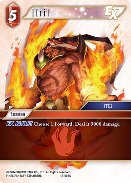 Ifrit EX, Opus XII 12-005C