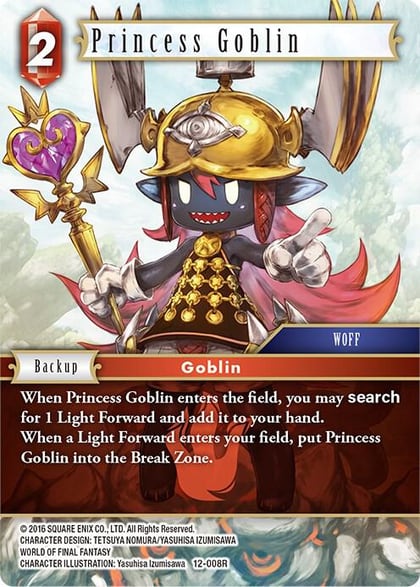 Princess Goblin, Opus XII 12-008R