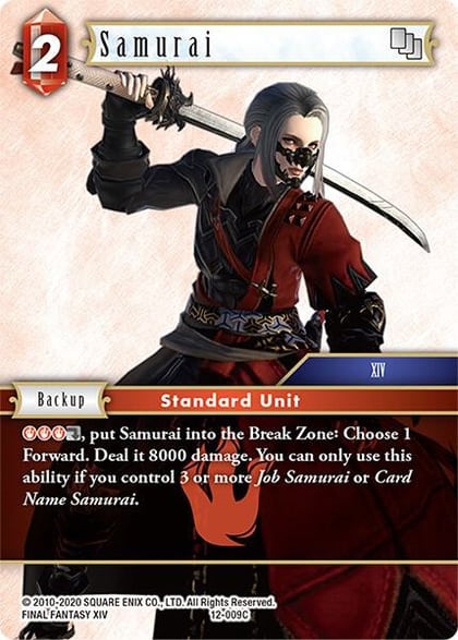 Samurai, Opus XII 12-009C