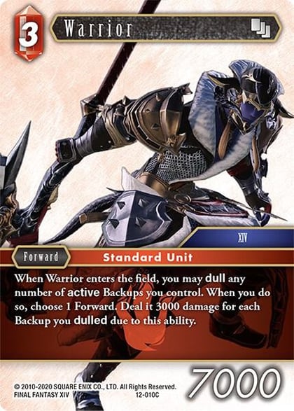 Warrior, Opus XII 12-010C