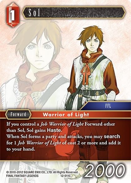 Sol, Opus XII 12-011C