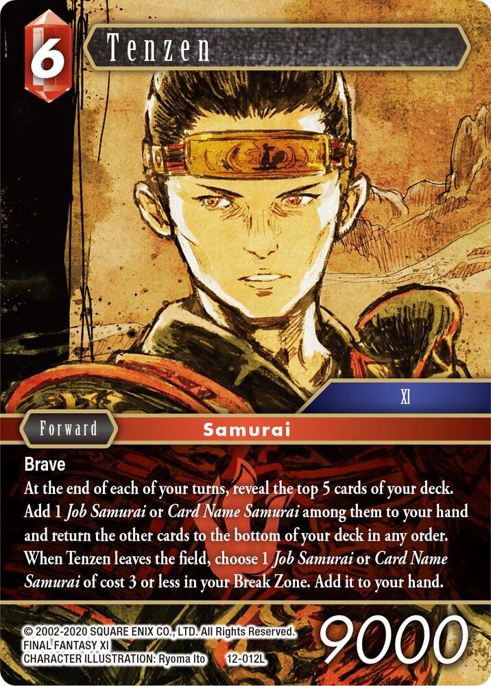 Tenzen, Opus XII 12-012L