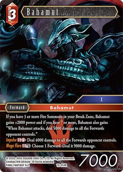 Bahamut, Opus XII 12-014R