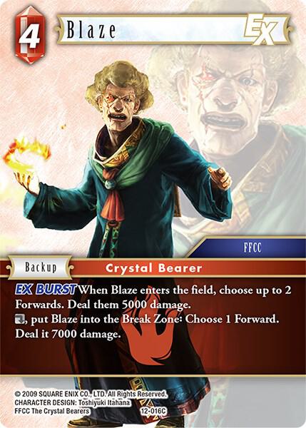 Blaze EX, Opus XII 12-016C