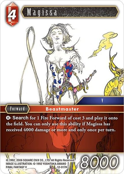 Magissa, Opus XII 12-017H