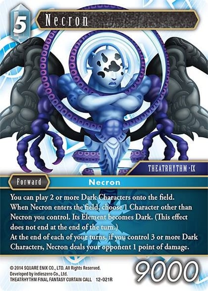 Necron, Opus XII 12-021R