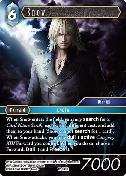 Snow, Opus XII 12-033R