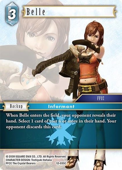 Belle, Opus XII 12-035C