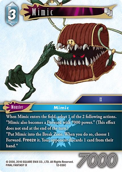 Mimic, Opus XII 12-036C
