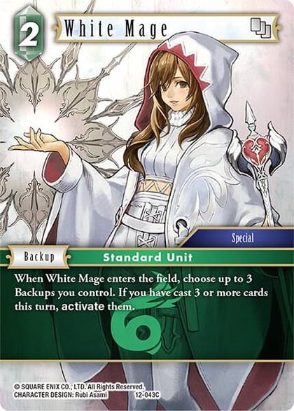 White Mage (Special), Opus XII 12-043C