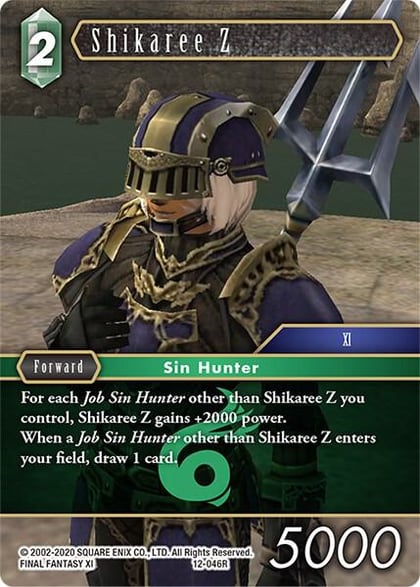 Shikaree Z, Opus XII 12-046R