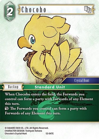 Chocobo, Opus XII 12-047C