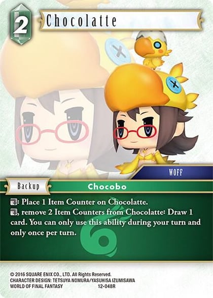 Chocolatte, Opus XII 12-048R