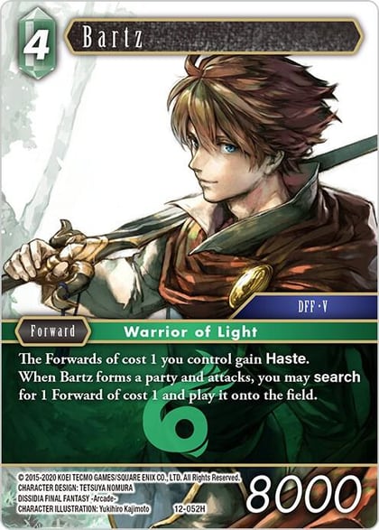 Bartz, Opus XII 12-052H
