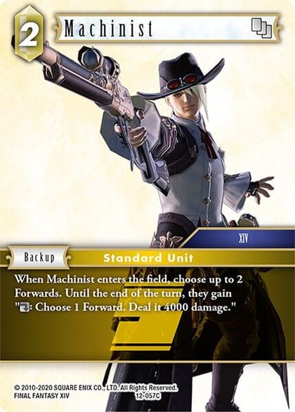 Machinist, Opus XII 12-057C
