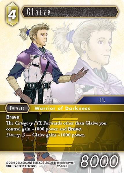 Glaive, Opus XII 12-062R