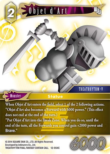 Objet d'Art, Opus XII 12-064C