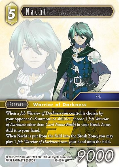 Nacht, Opus XII 12-065H