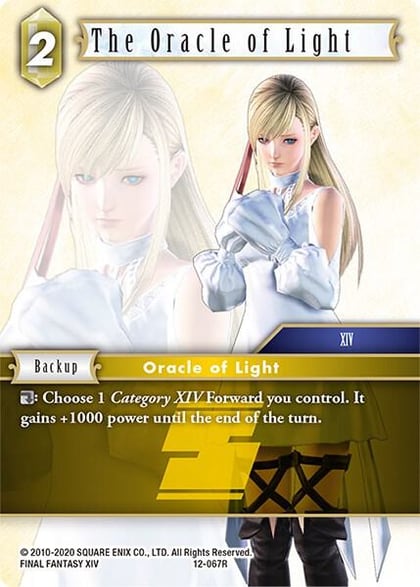 Oracle of Light, Opus XII 12-067R