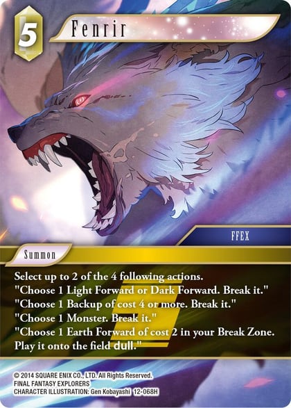 Fenrir, Opus XII 12-068H