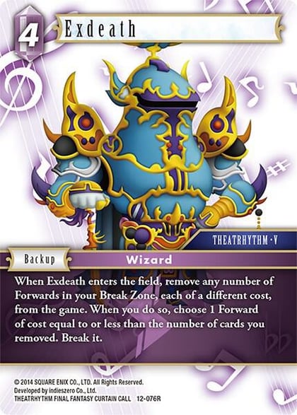 Exdeath, Opus XII 12-076R
